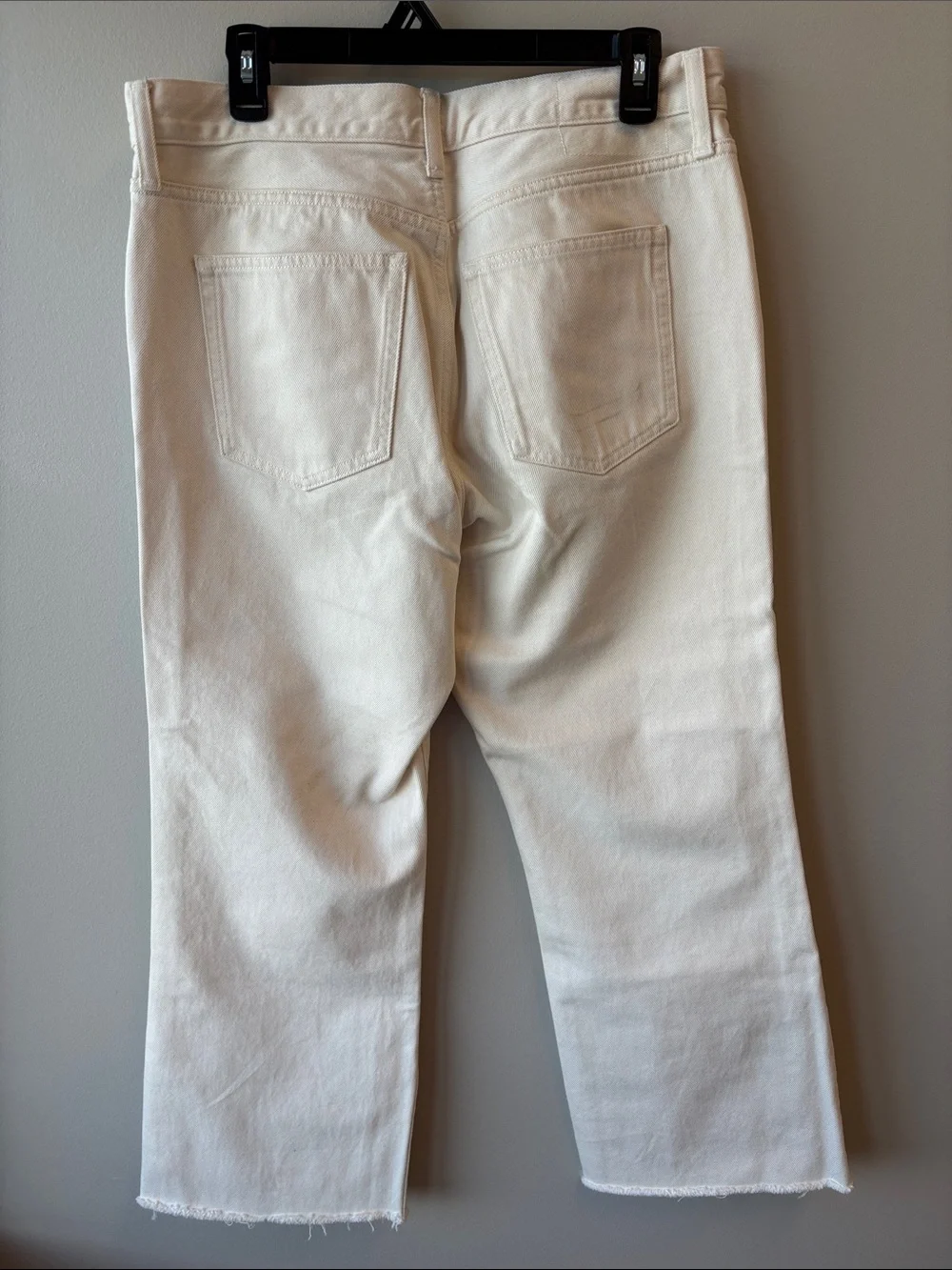 J. Crew Off-White Denim Jeans